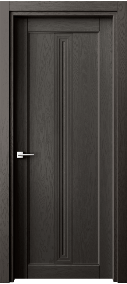 Дверь межкомнатная Эго 6121 Дуб антрацит Гладкий наличник Ego ДАН Цена 125299 ₽ Наличники уже входят в базовый комплект. Фабрика дверей Волховец 8 (800) 551 43 19 Межкомнатная дверь Эго 6121 Дуб антрацит Цена 125299 ₽ | Volhovec