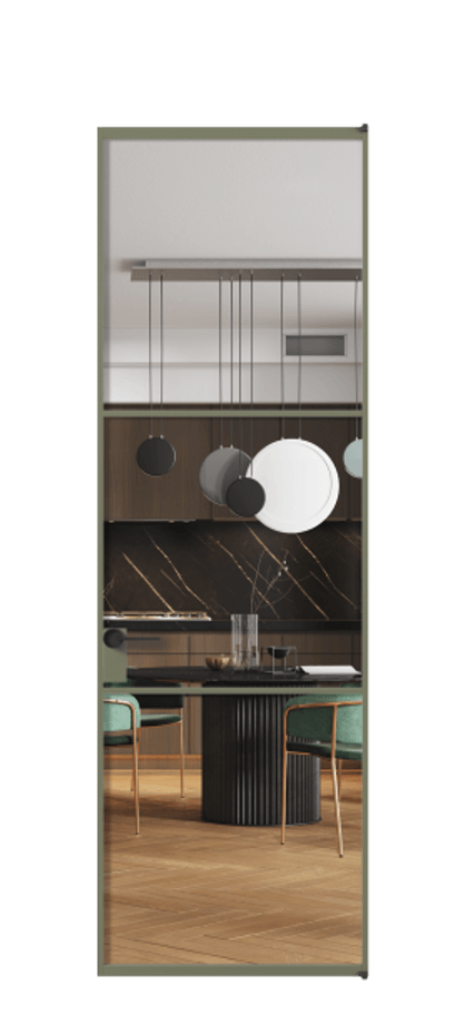 Алюминиевая дверь АЛПЛ040.03 Алюминий оливковый тёмный Прозрачное стекло "Кристал Вижн", калёное. Без короба АОТ Цена 130370 Стоимость комплекта двери включает: 1. Полотно (600/650/700/750/800/850/900/950*2000-2400 мм).
2. Короб
3. Комплект фурнитуры (2 торцевые петли и магнитный замок с ответной планкой). Фабрика дверей Волховец 8 (800) 551 43 19 Алюминиевая дверь АЛПЛ040.03 Алюминий оливковый тёмный Прозрачное стекло "Кристал Вижн", калёное Цена 130370 | Volhovec