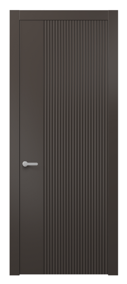 Дверь межкомнатная Альба 8643 Матовый антрацит Гладкий компланарный наличник МАН Цена 47999 ₽ Наличники уже входят в базовый комплект. Фабрика дверей Волховец 8 (800) 551 43 19 Межкомнатная дверь Альба 8643 Матовый антрацит Цена 47999 ₽ | Volhovec