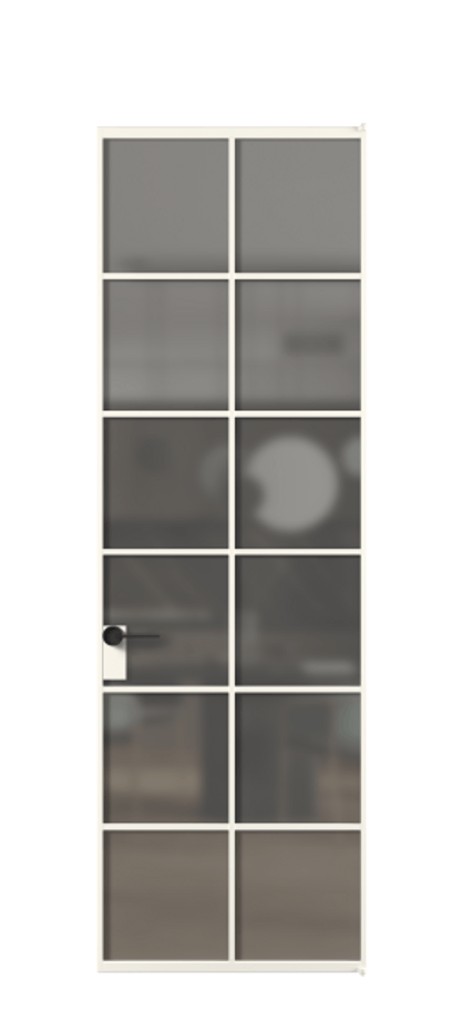 Алюминиевая дверь АЛПЛ040.05 Алюминий пудровый белый Сатинированное серое стекло, триплекс. Без короба АПБЛ Цена 128530 Стоимость комплекта двери включает: 1. Полотно (600/650/700/750/800/850/900/950*2000-2400 мм).
2. Короб
3. Комплект фурнитуры (2 торцевые петли и магнитный замок с ответной планкой). Фабрика дверей Волховец 8 (800) 551 43 19 Алюминиевая дверь АЛПЛ040.05 Алюминий пудровый белый Сатинированное серое стекло, триплекс Цена 128530 | Volhovec