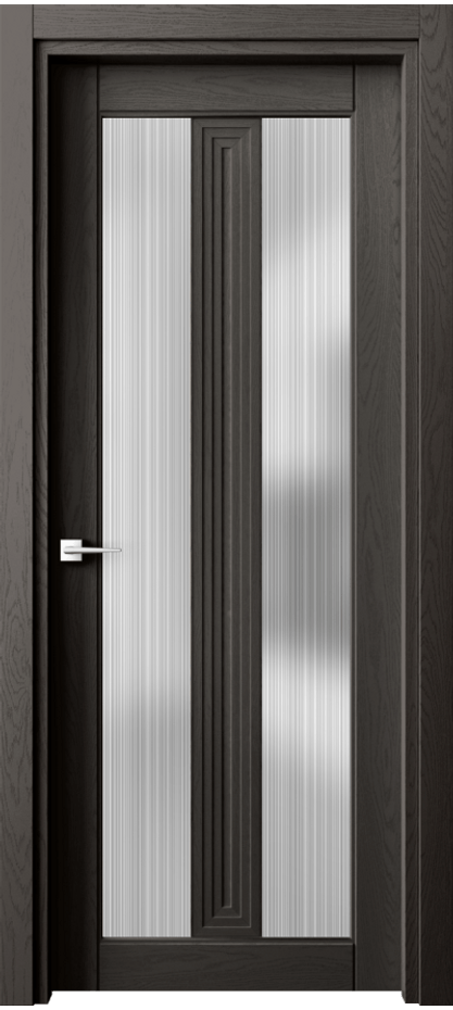 Дверь межкомнатная Эго 6122 Дуб антрацит Сатинированное стекло "Дождь" Гладкий наличник Ego ДАН Цена 121399 ₽ Наличники уже входят в базовый комплект. Фабрика дверей Волховец 8 (800) 551 43 19 Межкомнатная дверь Эго 6122 Дуб антрацит Сатинированное стекло "Дождь" Цена 121399 ₽ | Volhovec