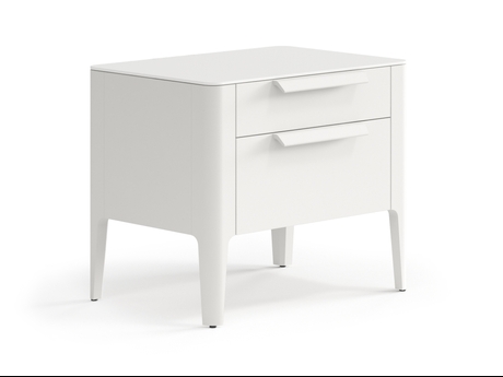 Мебель Тумба прикроватная Пьега 2 ящика. Цвет Матовый тёплый серый. Материал Гладкая эмаль. Коллекция Тумба прикроватная Пьега 2 ящика. Фото. Мебель Тумба прикроватная Пьега 2 ящика. Цвет Матовый тёплый серый. Материал Гладкая эмаль. Коллекция Тумба прикроватная Пьега 2 ящика. Картинка.