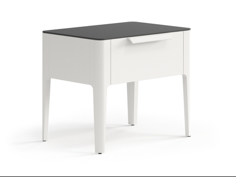 Мебель Тумба прикроватная Пьега 1 ящик. Цвет Матовый тёплый серый. Материал Гладкая эмаль. Коллекция Тумба прикроватная Пьега 1 ящик. Фото. Мебель Тумба прикроватная Пьега 1 ящик. Цвет Матовый тёплый серый. Материал Гладкая эмаль. Коллекция Тумба прикроватная Пьега 1 ящик. Картинка.