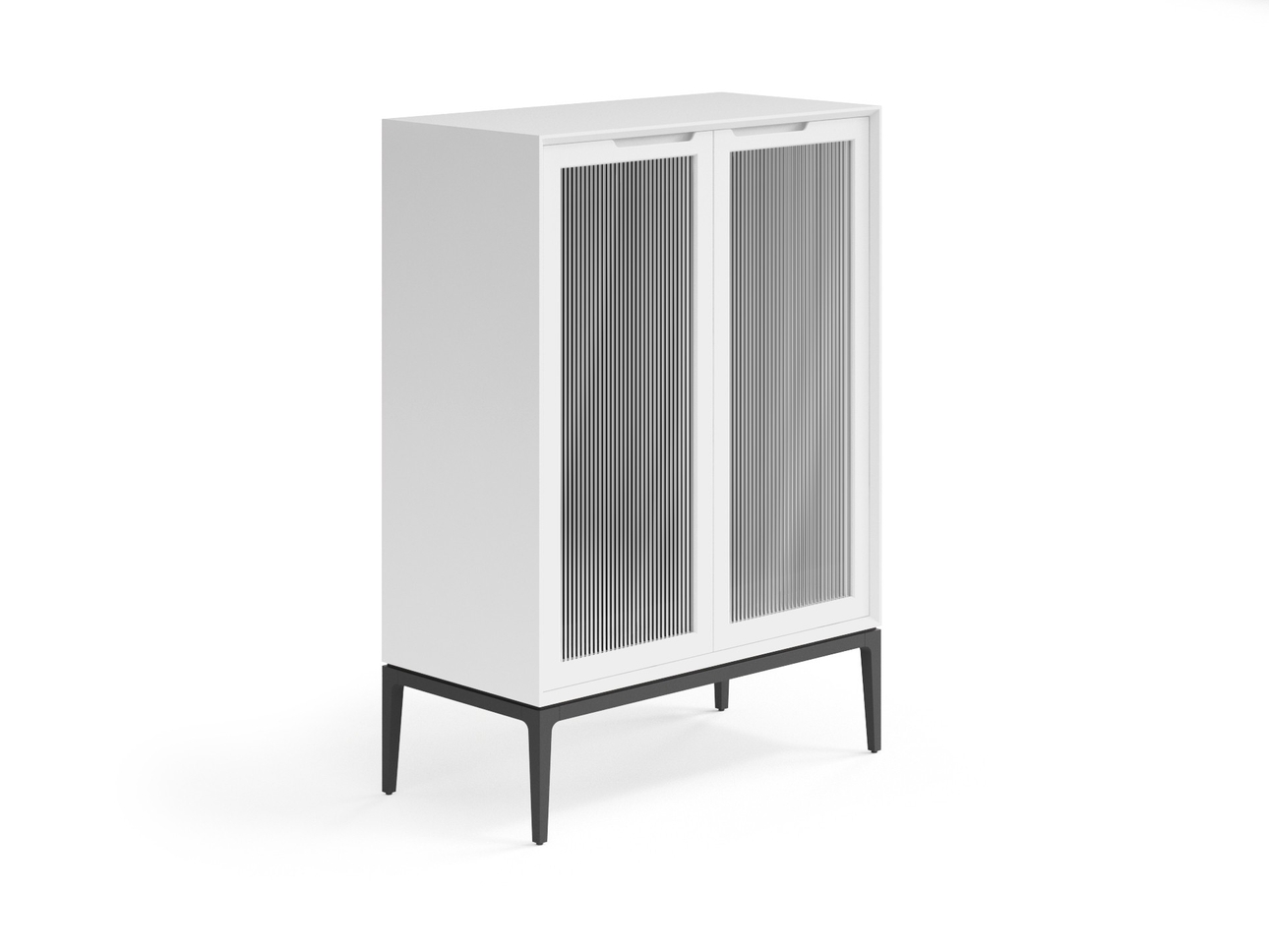 Витрина Velvet Матовый белоснежный