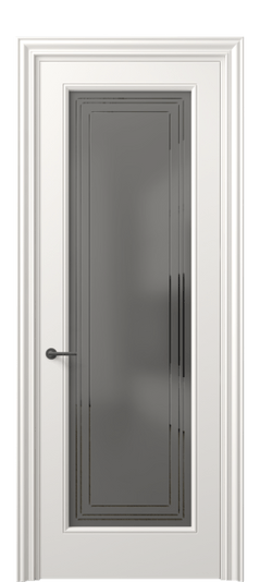 Межкомнатная дверь 8400 МПБЛ СЕР САТ ГРА. Цвет Матовый пудровый белый. Материал Гладкая эмаль. Коллекция Маскот. Фото. Дверь межкомнатная 8400 МПБЛ СЕР САТ ГРА. Цвет Матовый пудровый белый. Материал Гладкая эмаль. Коллекция Маскот. Картинка.
