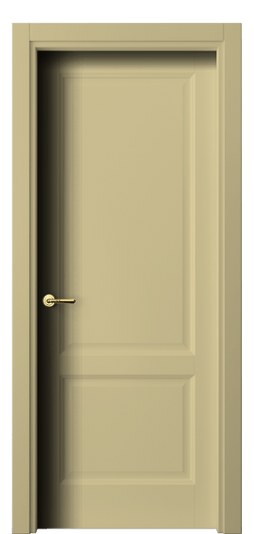 Дверь межкомнатная 1421 Слоновая кость RAL 1014. Цвет RAL Слоновая кость RAL 1014. Материал Гладкая эмаль. Коллекция Галант. Картинка.