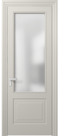 Межкомнатная дверь 8352 МОС Сатин. Цвет Матовый облачно-серый. Материал Гладкая эмаль. Коллекция Рокка. Фото. Дверь межкомнатная 8352 МОС Сатин. Цвет Матовый облачно-серый. Материал Гладкая эмаль. Коллекция Рокка. Картинка.