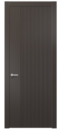 Межкомнатная дверь 8643 МАН . Цвет Матовый антрацит. Материал Гладкая эмаль. Коллекция Альба. Фото. Дверь межкомнатная 8643 МАН . Цвет Матовый антрацит. Материал Гладкая эмаль. Коллекция Альба. Картинка.