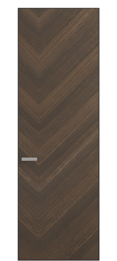 Дверь межкомнатная 0201 ЭВММ Эвкалипт мореный матовый. Цвет Эвкалипт мореный матовый. Материал Шпон эвкалипта НатурВуд. Коллекция Рифт. Картинка.